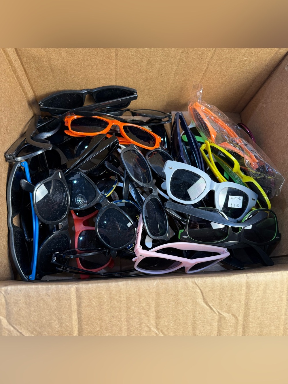Assorted “Wayfarer” Styled Sunglasses Lot for Parties, Costumes or Resale